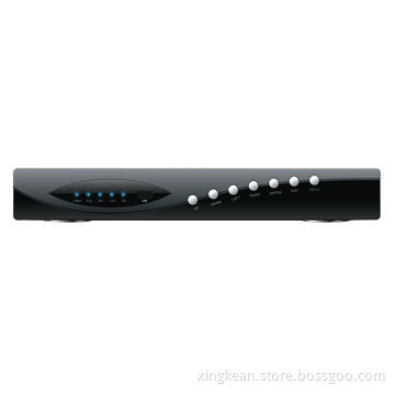 H.264 4ch HD NVR with 4ch D1/720P/1080P at 30fps record, HDMI video output